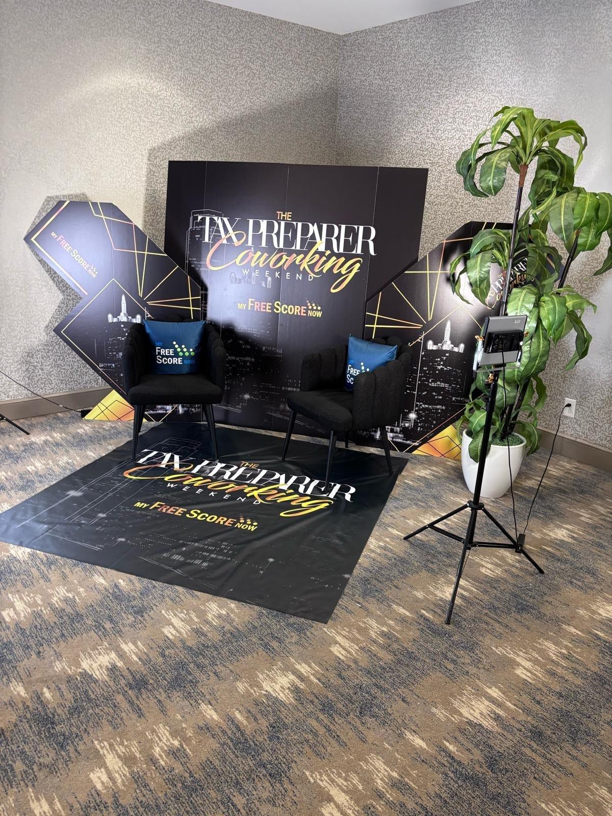 PDF Template Mini Backdrop Package #3