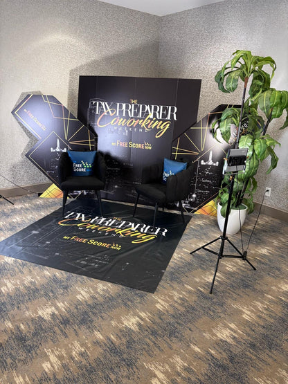 PDF Template Mini Backdrop Package #3