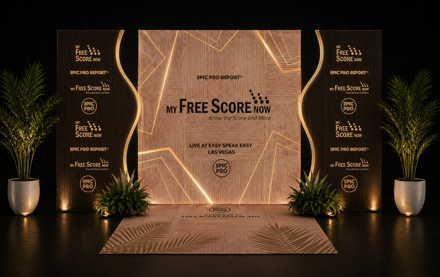 PDF Template Mini Backdrop Package #2